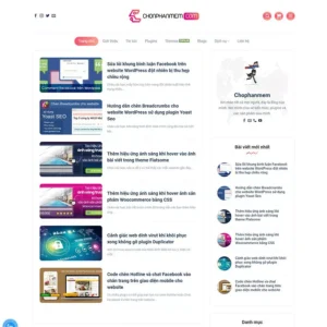 Theme wordpress review công nghệ